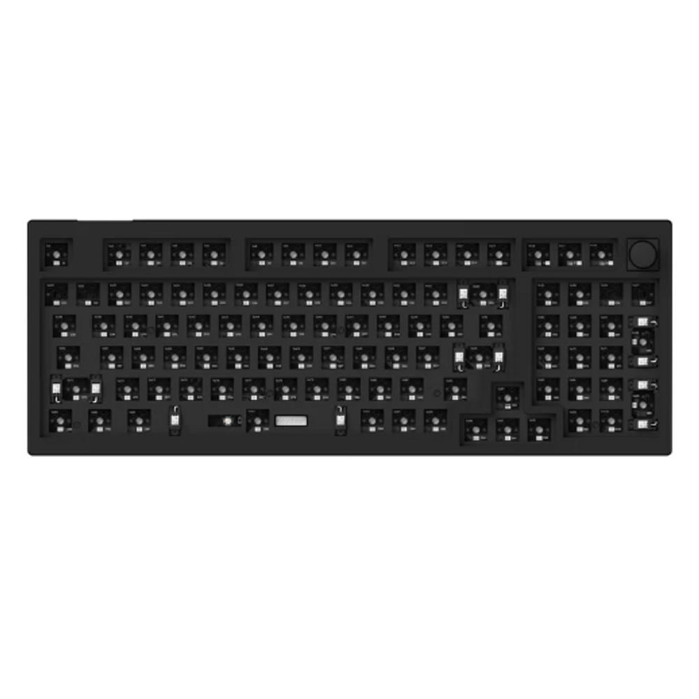 KEYC-V5-Z4 - Keychron V5-74 96% Barebone Non Backlit Carbon Black QMK Wired Mechanical Keyboard