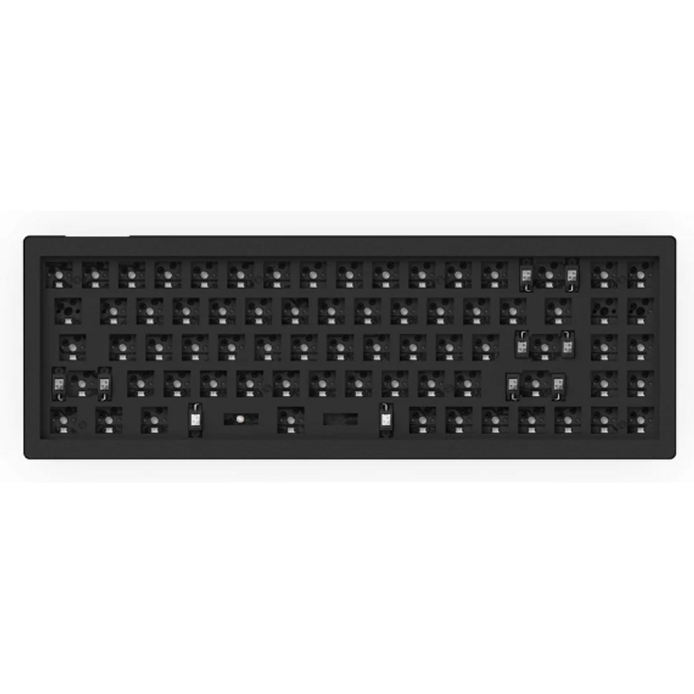 KEYC-V7-Z2 - Keychron V7-Z2 70% Barebone Non Backlit Carbon Black QMK Wired Mechanical Keyboard