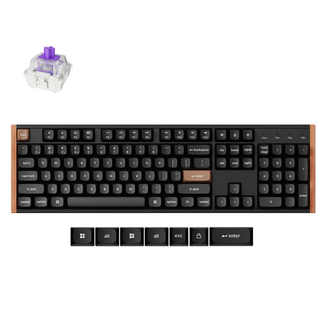 Keychron K10 HE Wireless Special Edition Black Gateron Double-Rail Magnetic Nebula Switch Keyboard Default Title