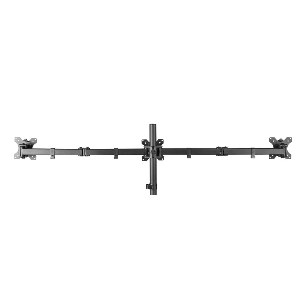 Bracom Economy Triple Monitor Steel Monitor Arm 13-32
