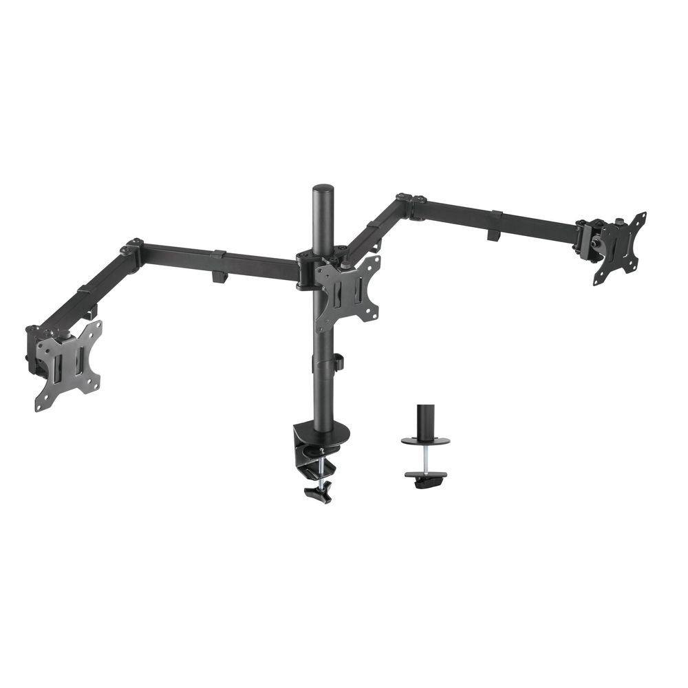 Bracom Economy Triple Monitor Steel Monitor Arm 13-32