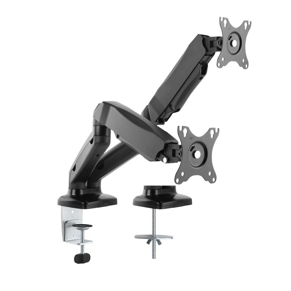 Bracom Economy Dual-Screen Spring-Assisted Monitor Arm