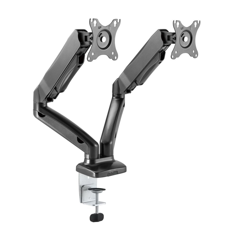 Bracom Economy Dual-Screen Spring-Assisted Monitor Arm