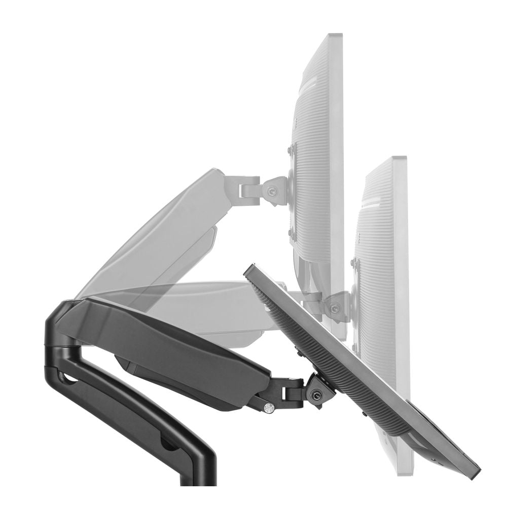Bracom Economy Dual-Screen Spring-Assisted Monitor Arm