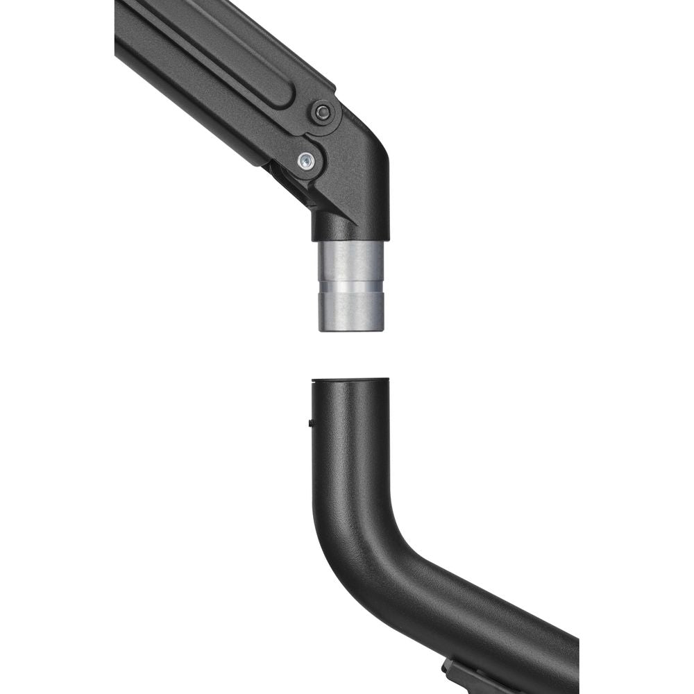 Bracom Dual Monitor Pipe-Shaped Counterbalance Spring-Assisted Monitor Arm