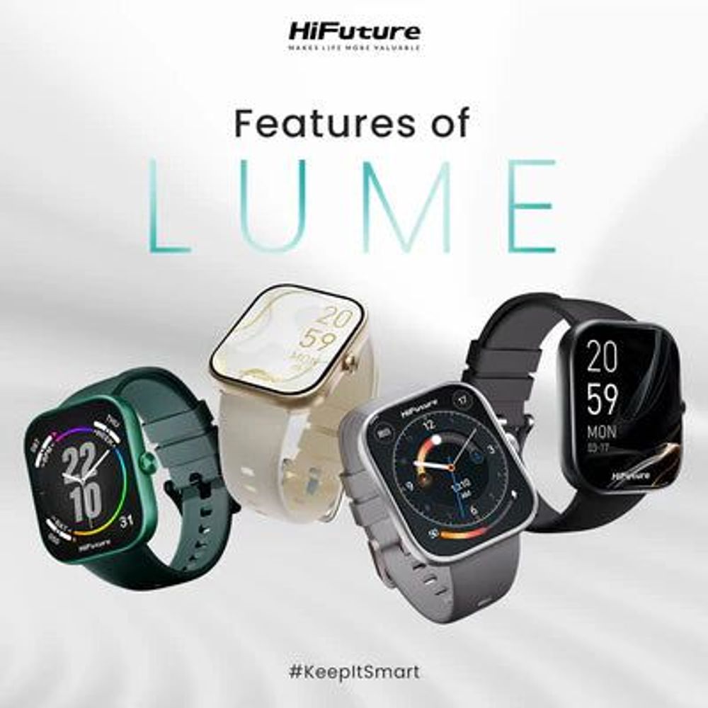 HiFuture LUME Smartwatch Silver Grey