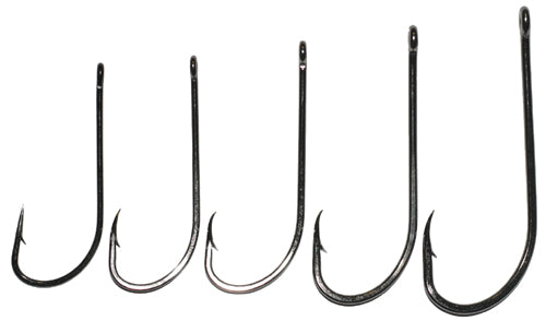 Pack of 10 LongShank 8/0 Hooks Oshaugnessy
