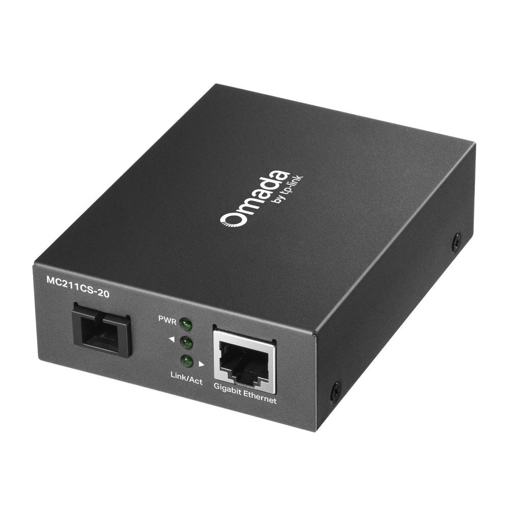 TP-Link MC211CS-20 Omada Gigabit WDM Media Converter Default Title