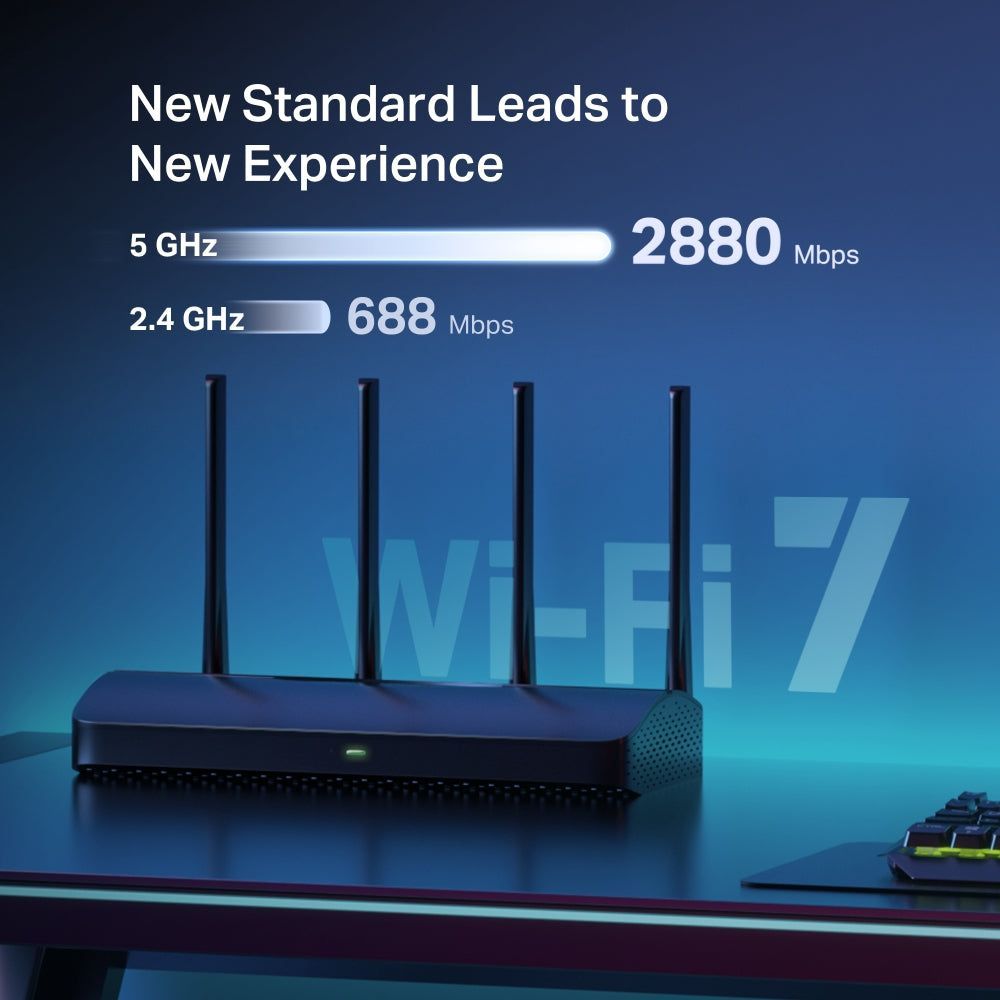 Mercusys MR27BE BE3600 Dual Band Wi-Fi 7 Router