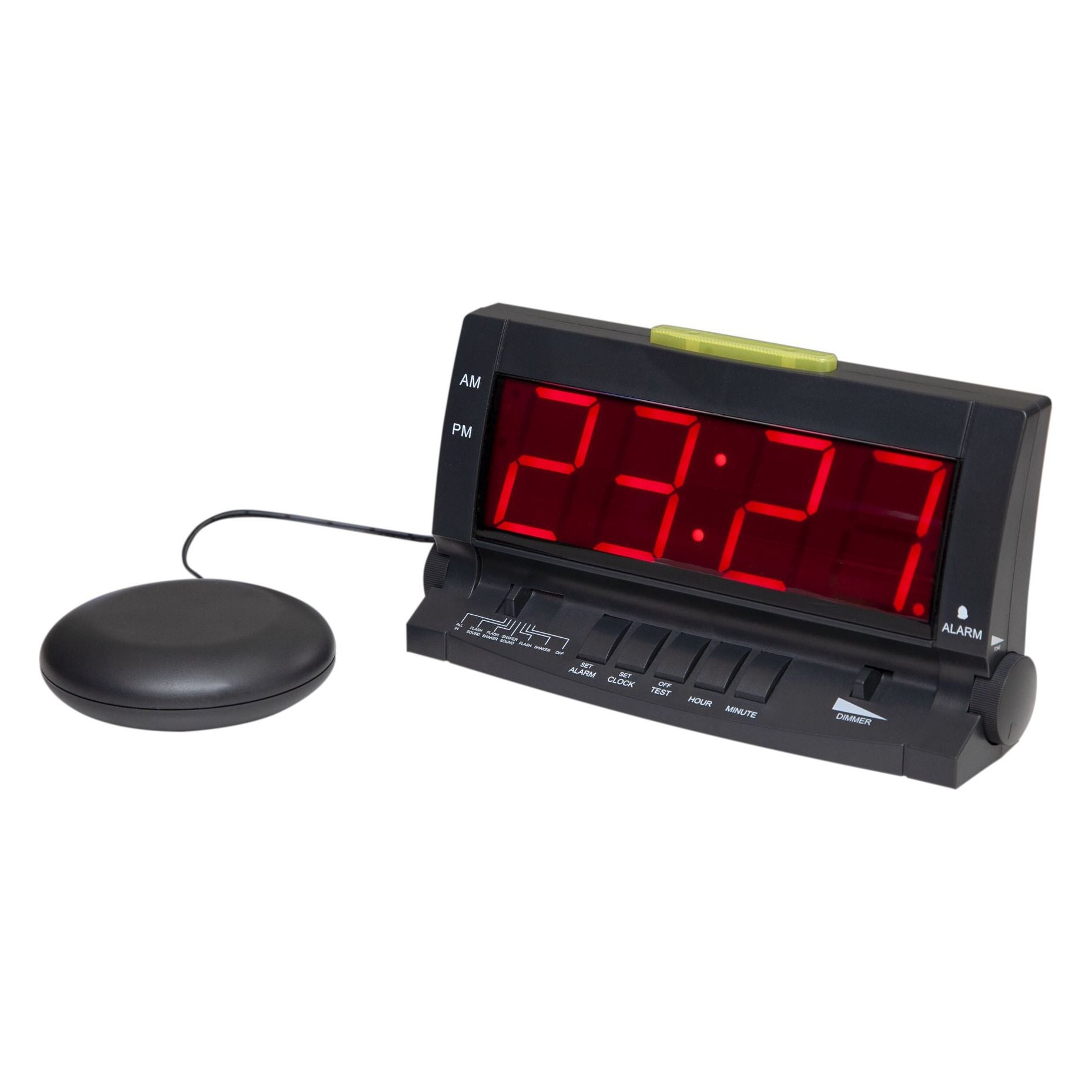 Crystone NT905 Vibrating Alarm Clock with Telephone Alert