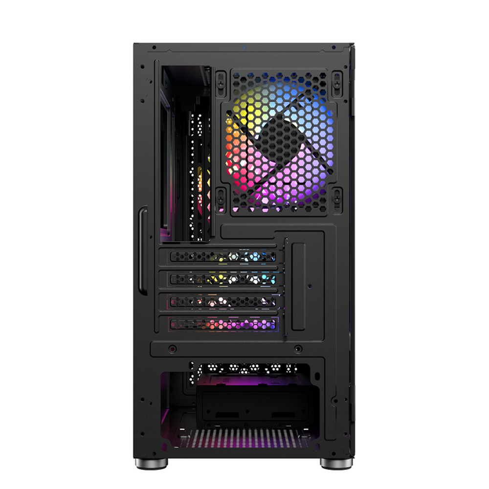 CASE-ANT-NX200M-RGB - Antec NX200M RGB (includes 3 x fans) Micro-ATX Mini Tower Case