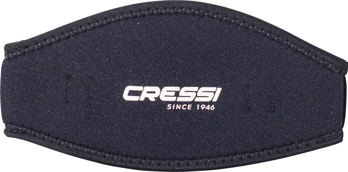 Cressi Neoprene Mask Slap Strap Cover Black