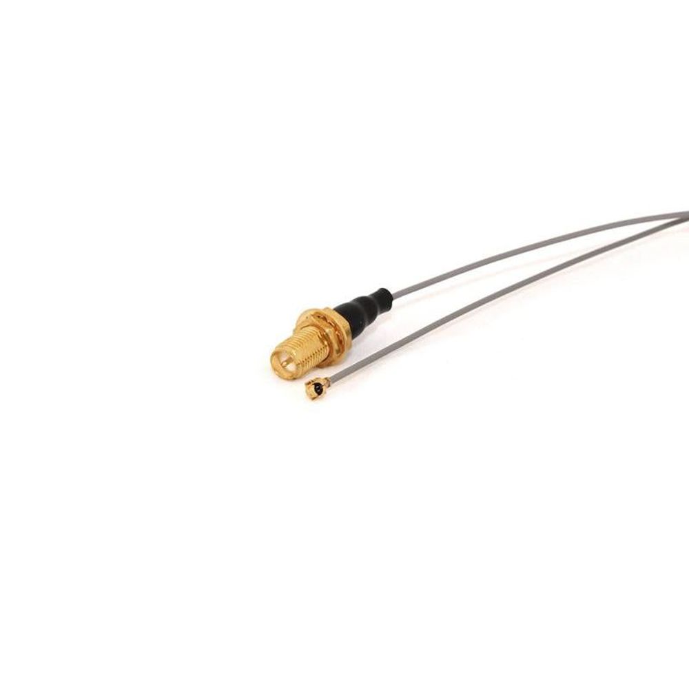 P-11 - RP-SMA Female Bulkhead to U.FL 20cm 50 Ohm Coax Pigtail