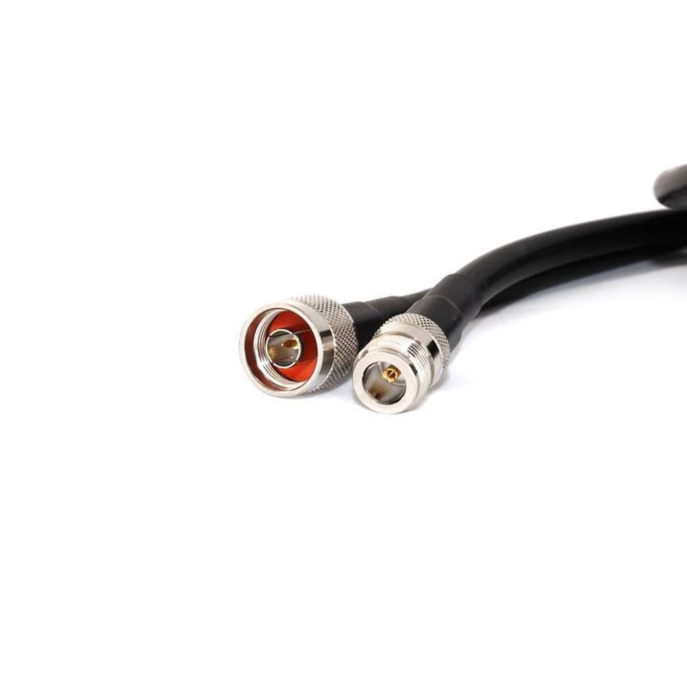 P-51 - N-Male to N-Female 500cm LLC400 50 Ohm Coax Pigtail
