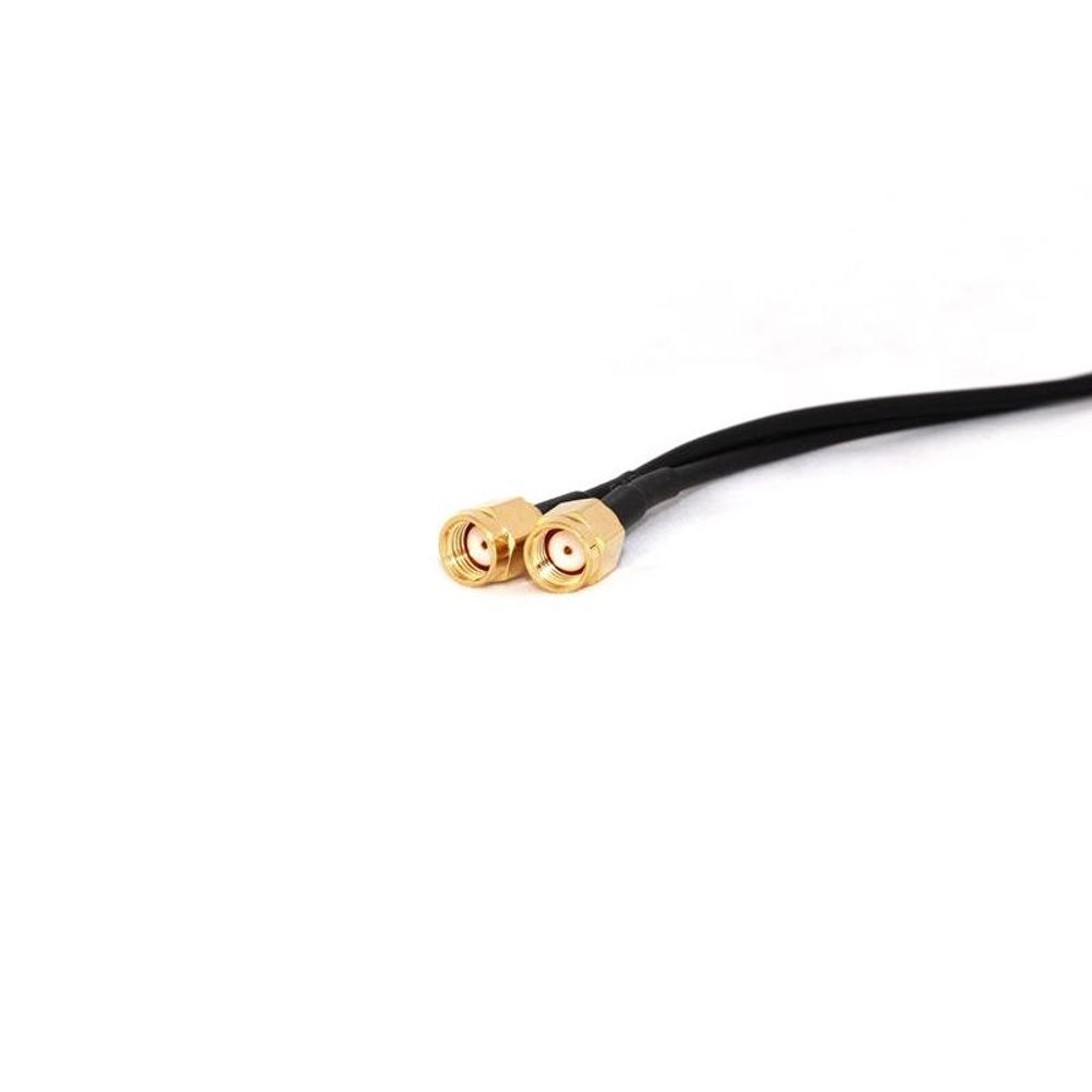 P-55 - RP-SMA Male to RP-SMA Male 150mm Pigtail