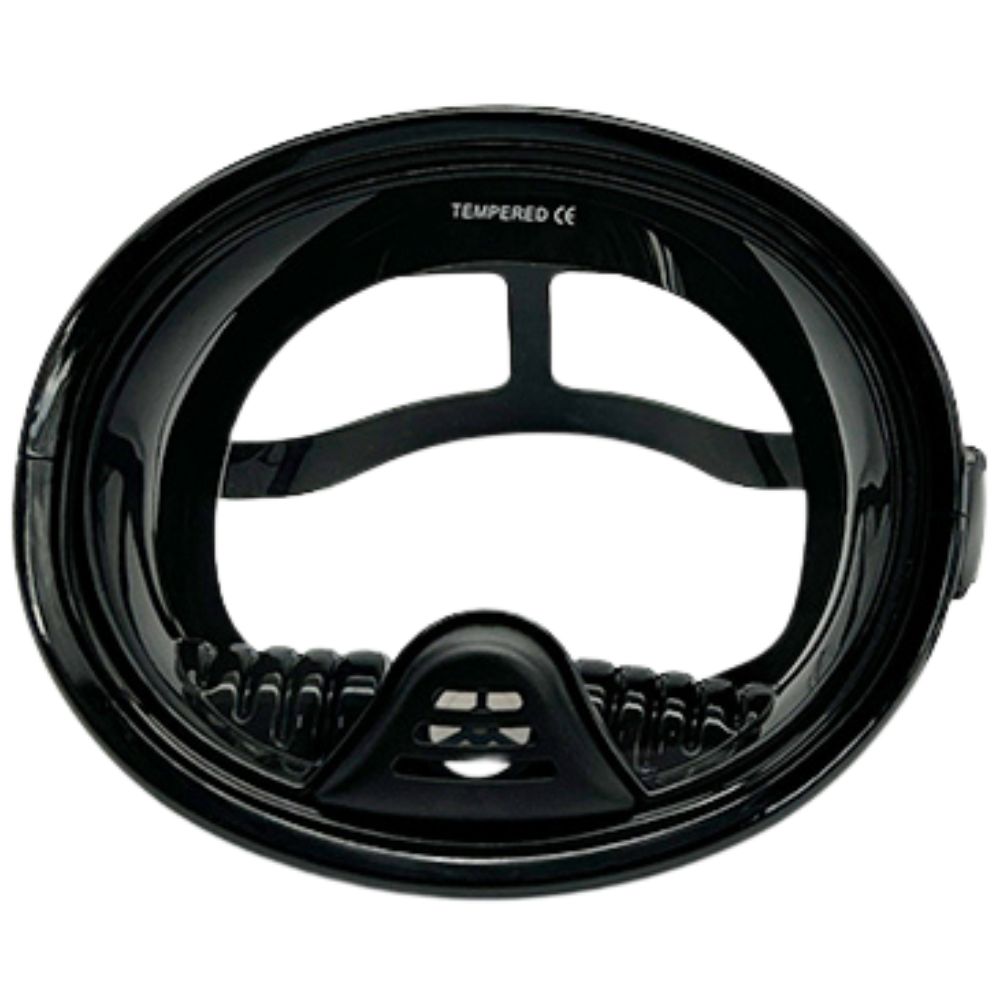 Southern Dolphin Panoramic Purge Mask Black