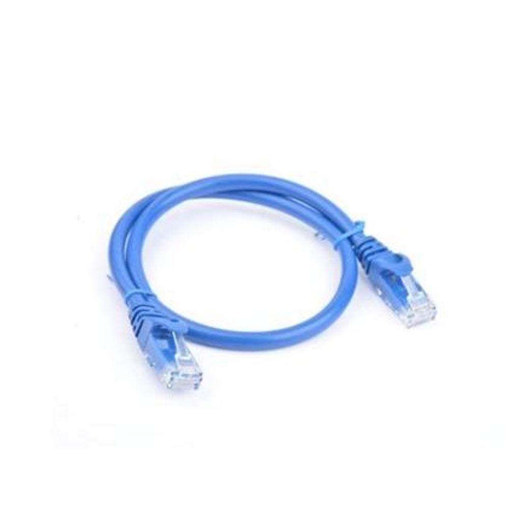 PL6A-0.25BLU - Cat 6a UTP Ethernet Cable, Snagless - 0.25m (25cm) Blue
