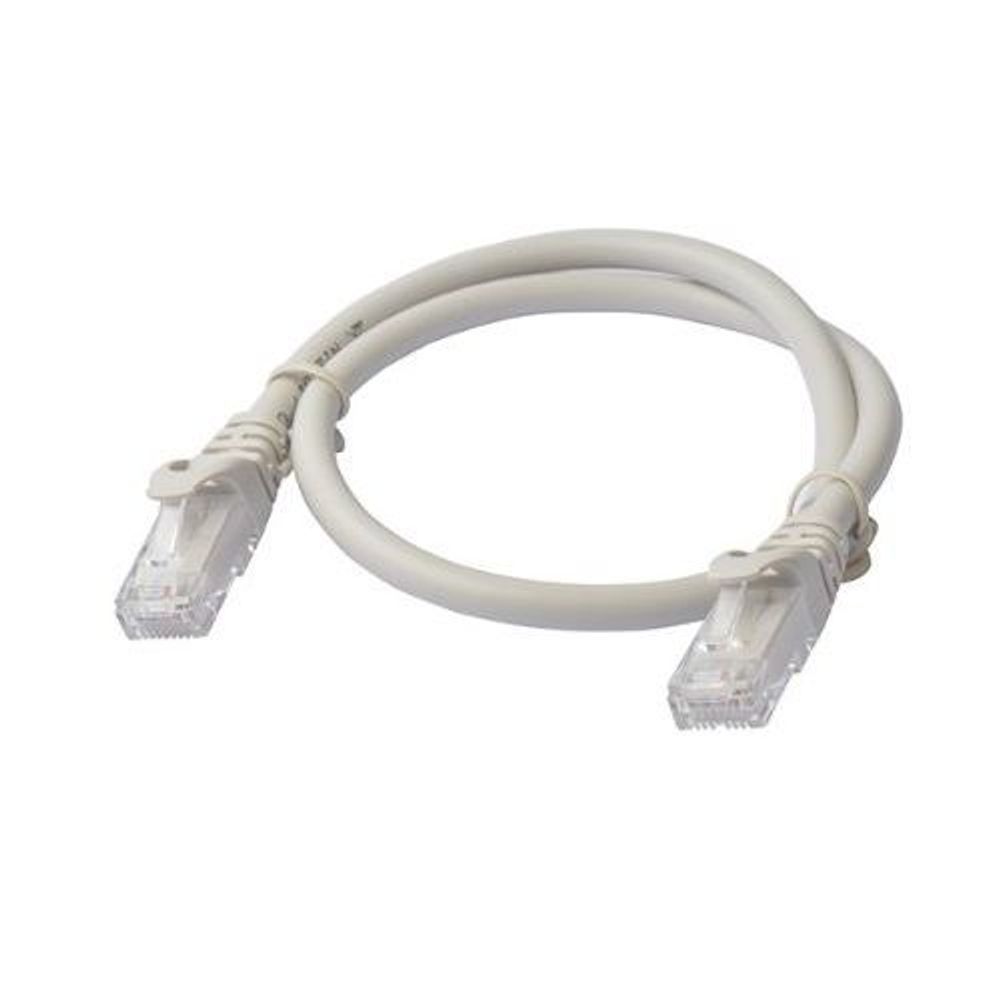 PL6A-0.5GRY - Cat 6a UTP Ethernet Cable, Snagless - 0.5m (50cm) Grey