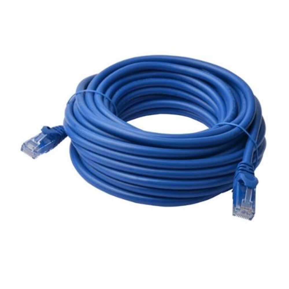 PL6A-20BLU - Cat 6a UTP Ethernet Cable, Snagless - Blue 20M