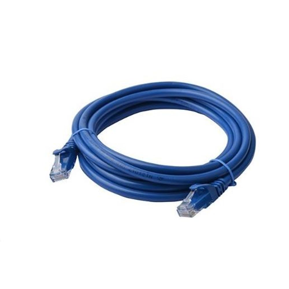 PL6A-3BLU - Cat 6a UTP Ethernet Cable, Snagless - 3m Blue