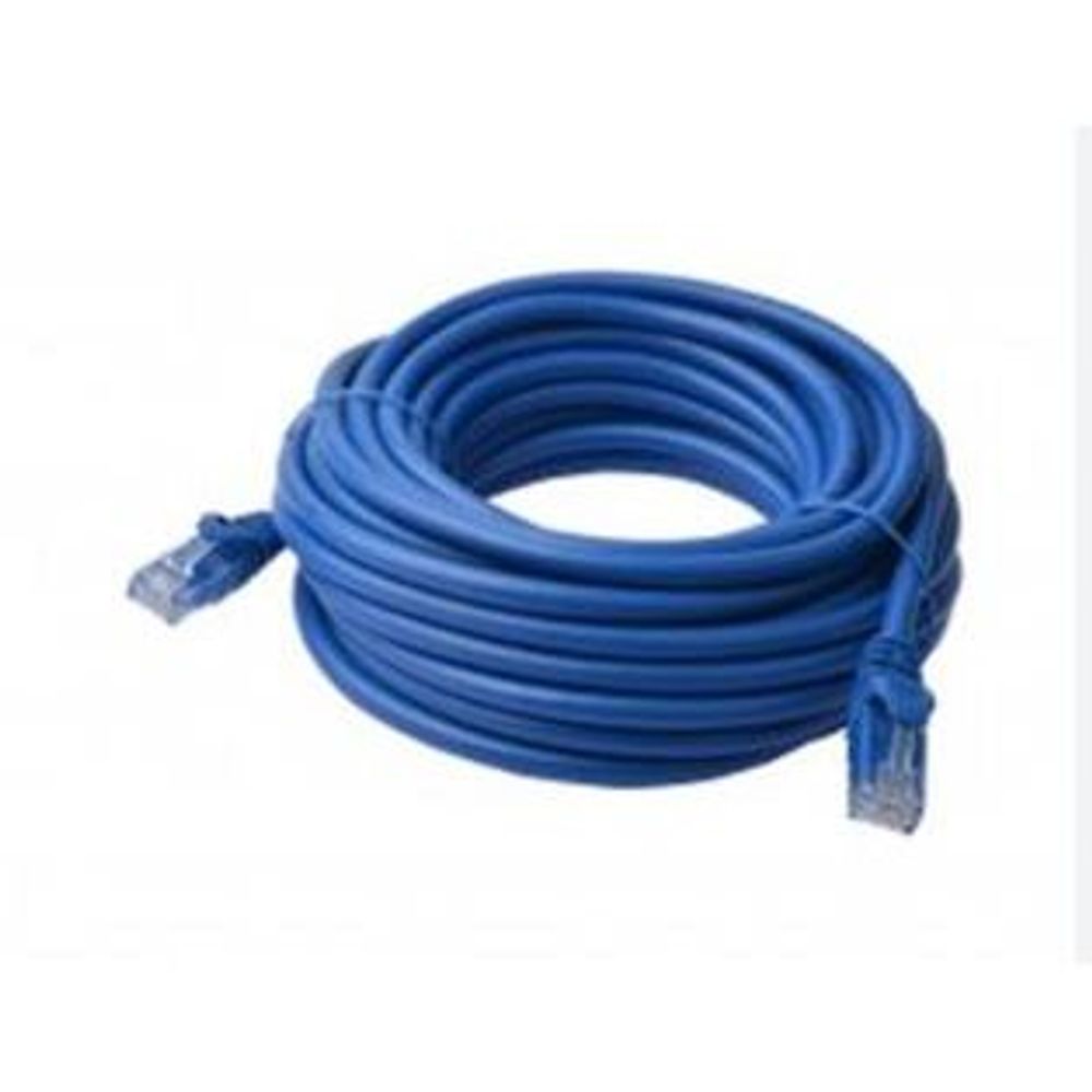 PL6A-40BLU - Cat 6a UTP Ethernet Cable, Snagless - Blue 40M
