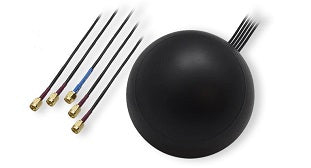 Teltonika Combo MIMO 4G LTE Mobile/GNSS/WIFI Roof SMA Antenna