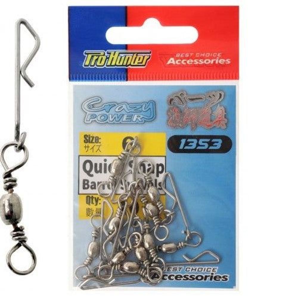 Que Line Clips Pro hunter Set Line Clips (6 per pack) | TECH SUPPLY SHED
