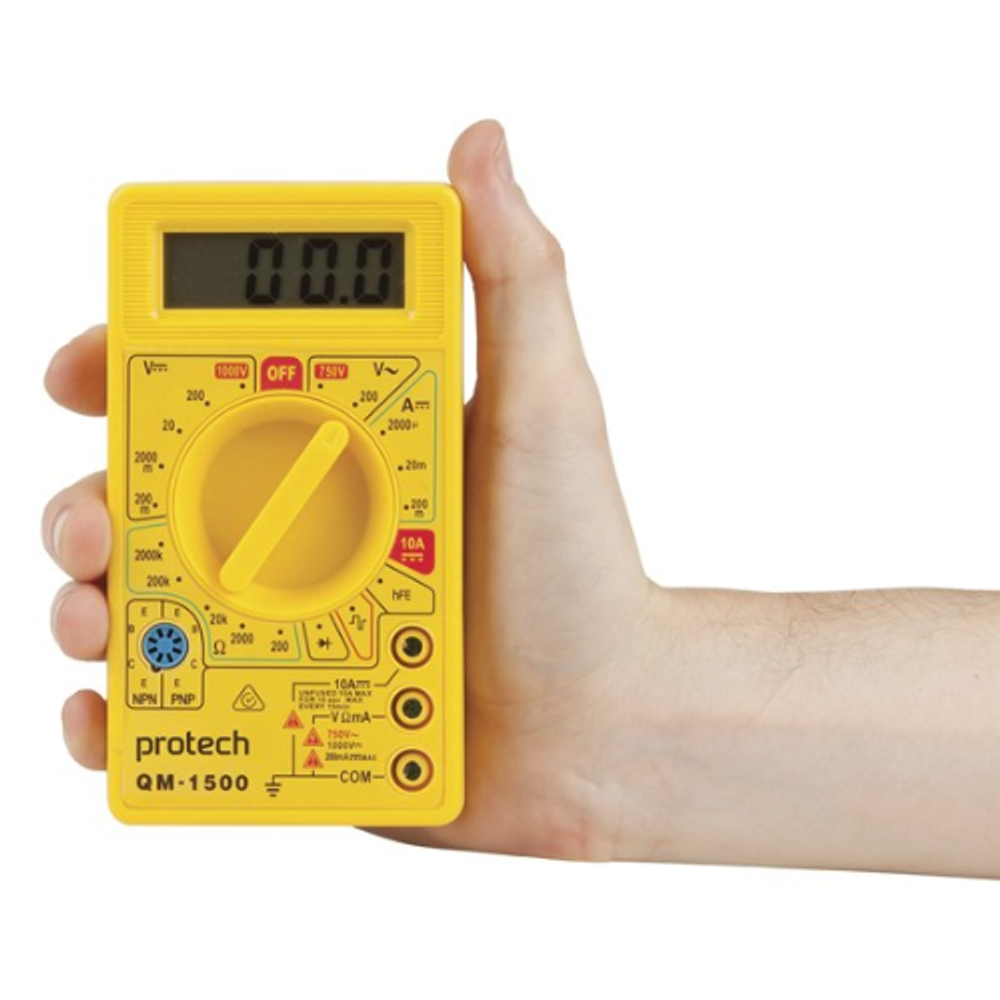First Multimeters QM1500 Low Cost Digital Multimeter (DMM) | Tech Supply Shed
