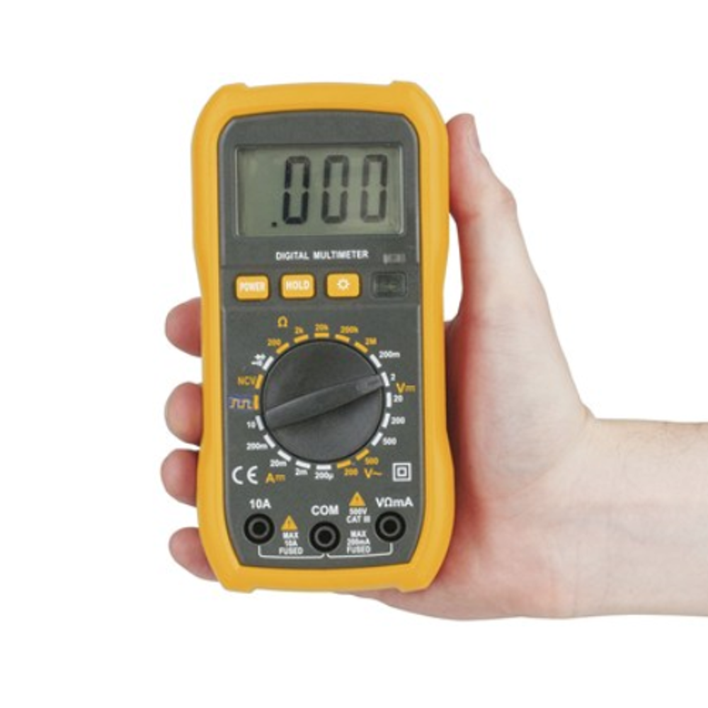 QM1527 Economy CatIII Multimeter with Non-Contact Voltage Sensor
