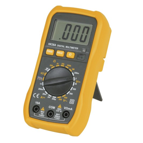 QM1527 Economy Cat III Multimeter with Non-Contact Voltage Sensor Tech Supply Shed desk