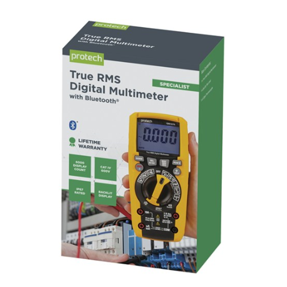 Unit Multimeter True Rms QM1578 True RMS Digital Multimeter with Bluetooth® Connectivity