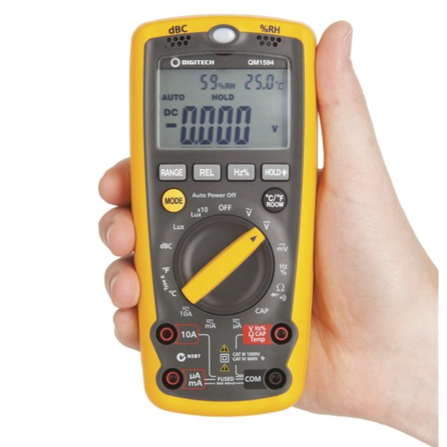 QM1594 Multifunction Environment Meter with DMM Tech Supply Shed