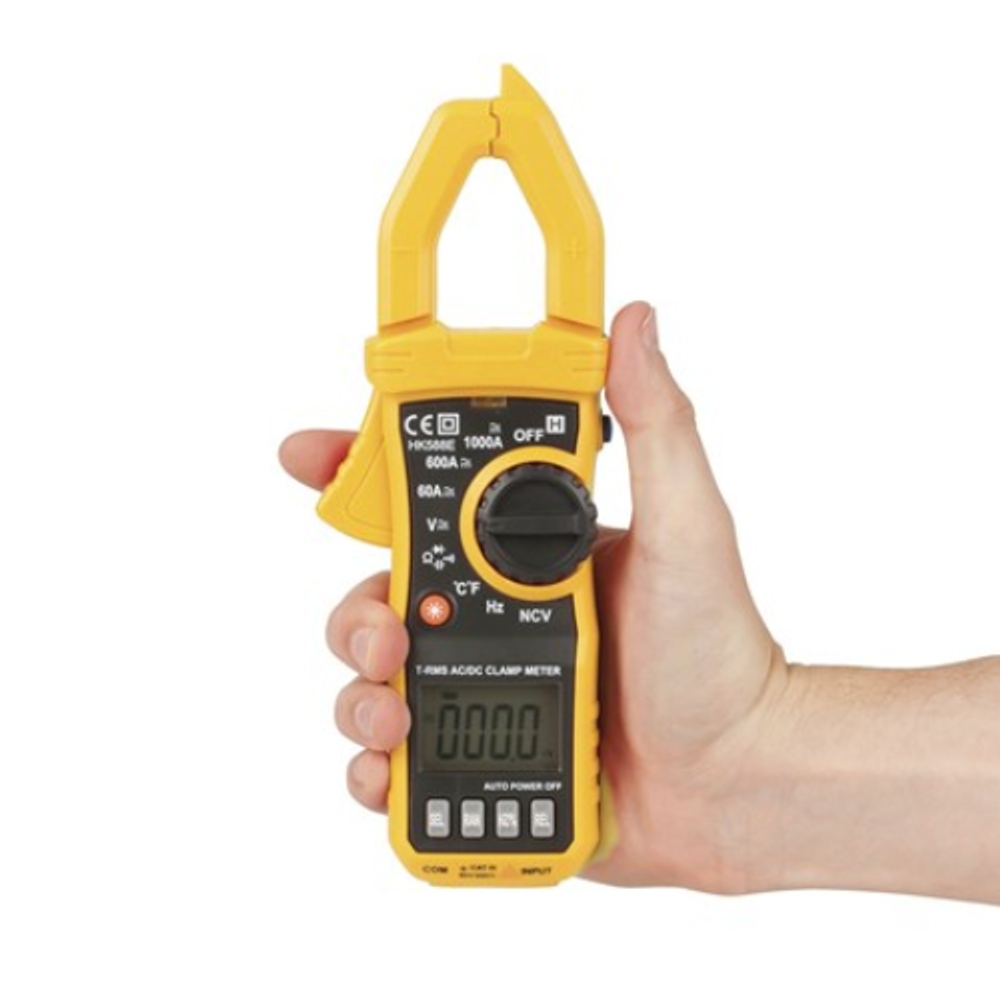QM1634 1000A True RMS AC/DC Clamp Meter | TECH SUPPLY SHED