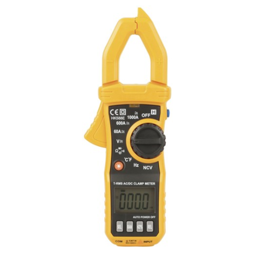 QM1634 1000A True RMS AC/DC Clamp Meter