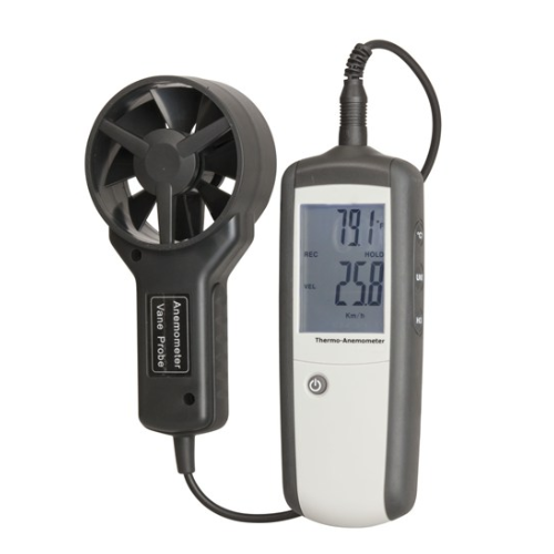 QM1646 Hand-held Anemometer with Separate Sensor Tech Supply Shed