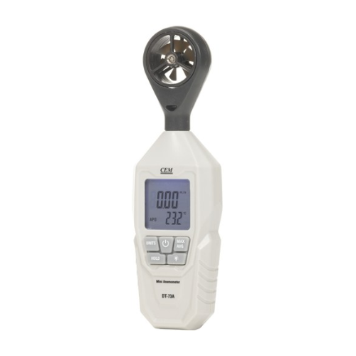 QM1647 Hand-held Anemometer with Temperature Tech Supply Shed side