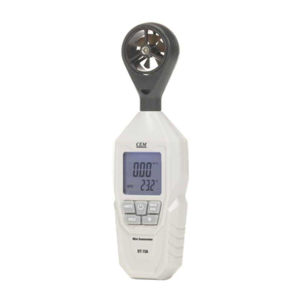 QM1647 Hand-held Anemometer with Temperature