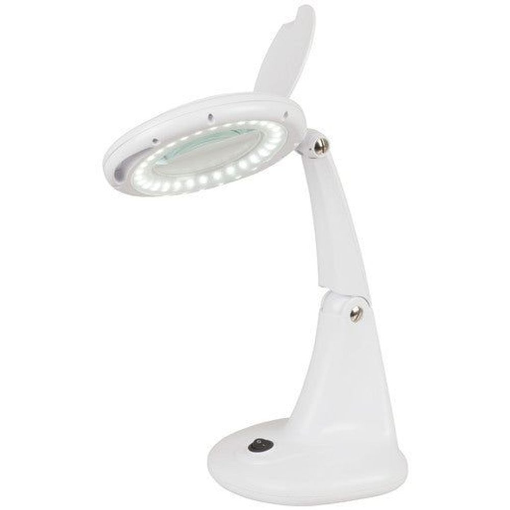 QM3552 - LED Illuminated Desktop Magnifier