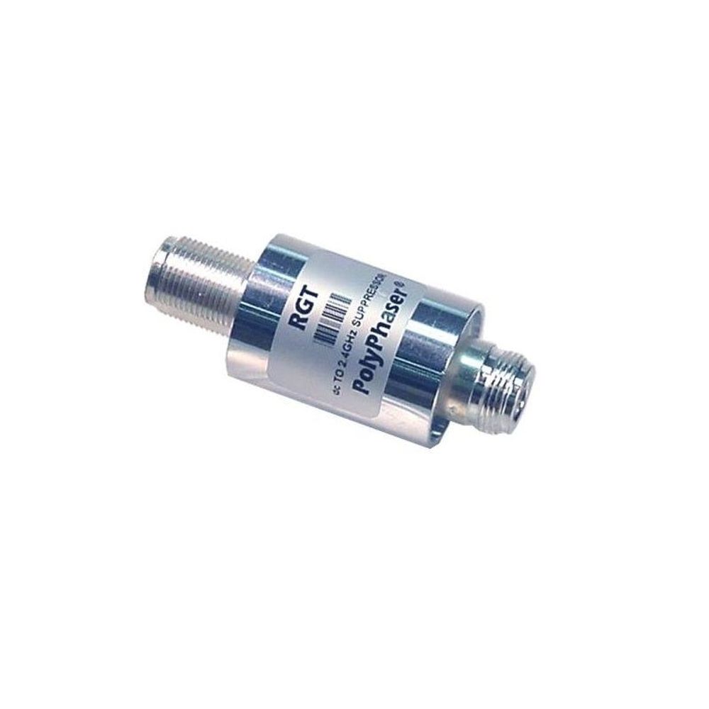 PolyPhaser RGT Type N F/F Bulkhead Coaxial RF Surge | Tech Supply Shed