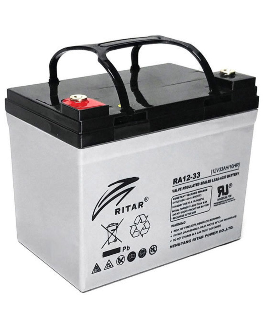 RA12-33 - Ritar 12V 33Ah Sealed Lead Acid Battery