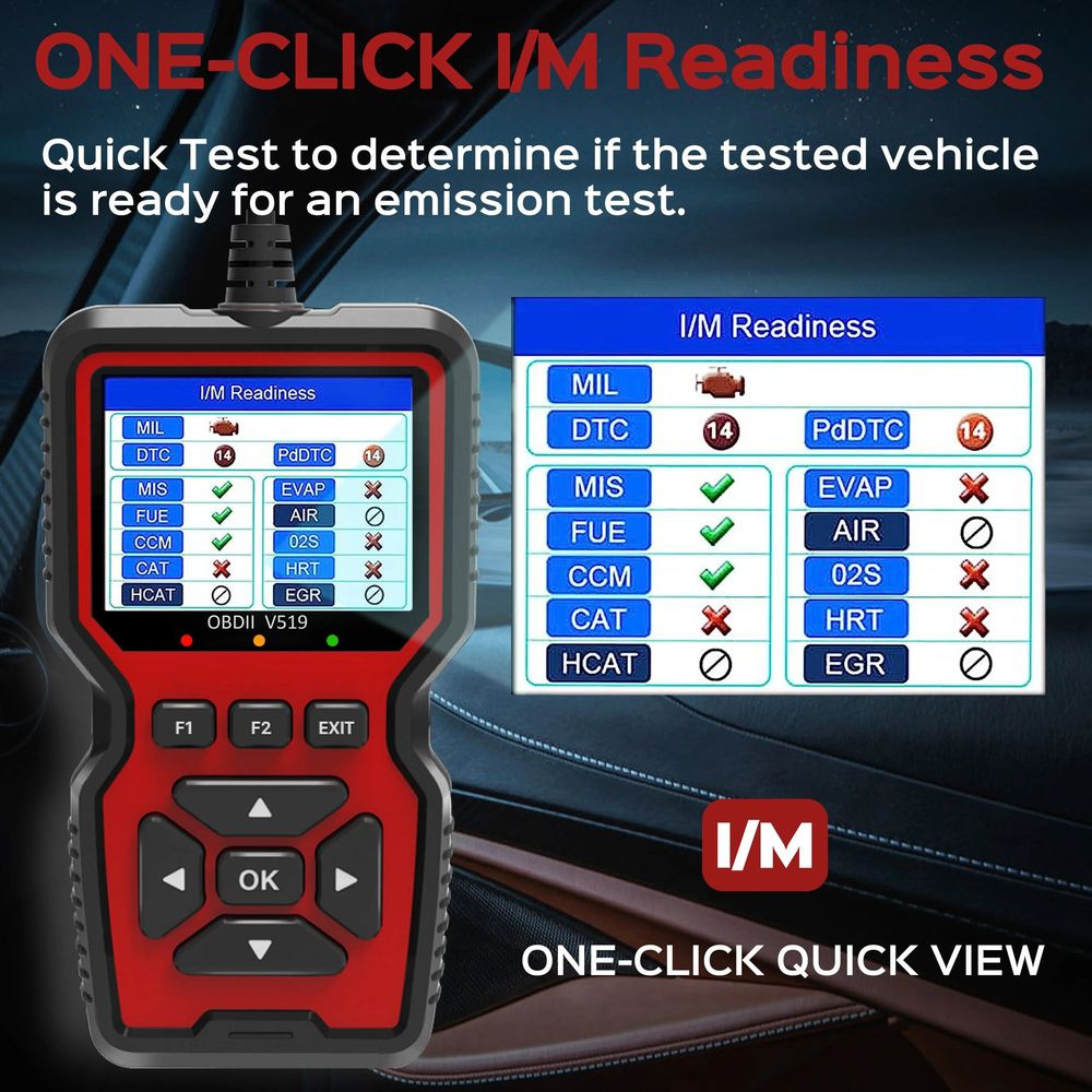 OBD2 Scanner - diagnostic tool for mechanics, DIY enthusiasts