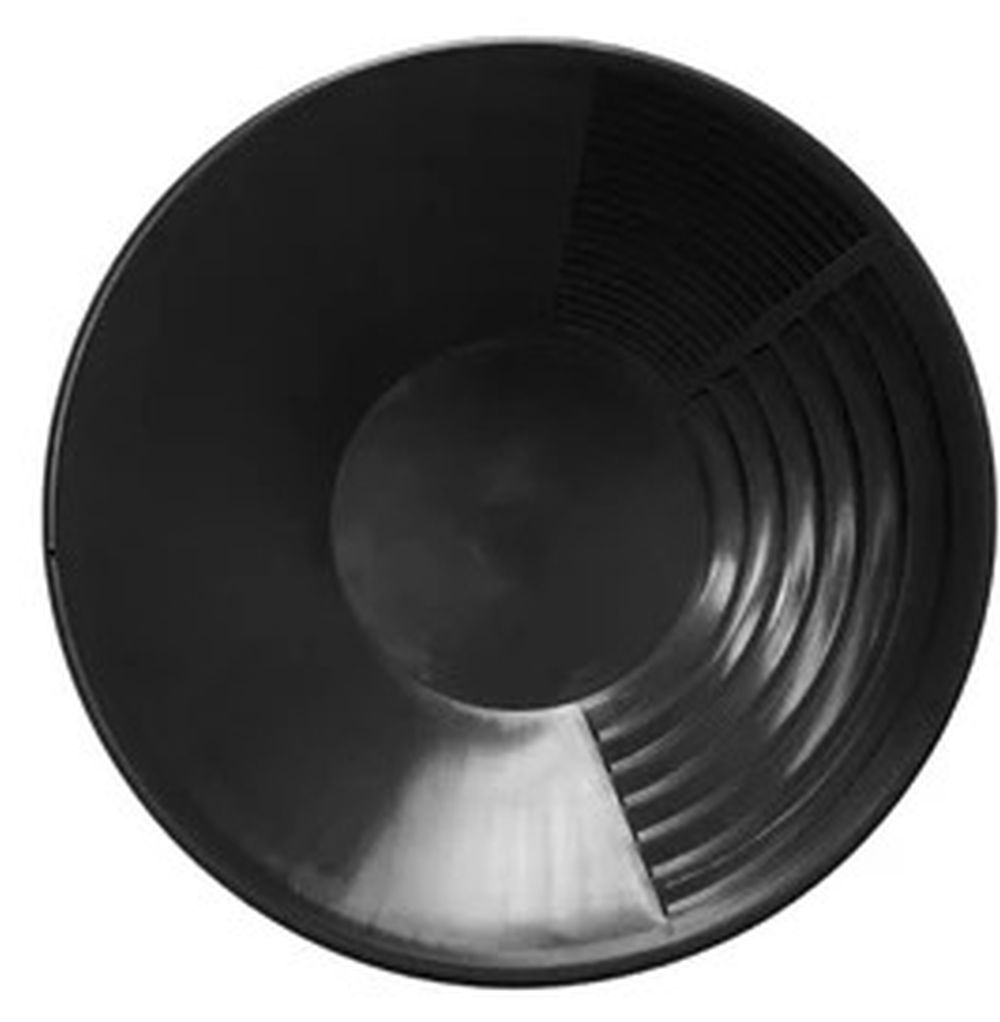 Gold Pan / Basin 380mm x 80mm Black