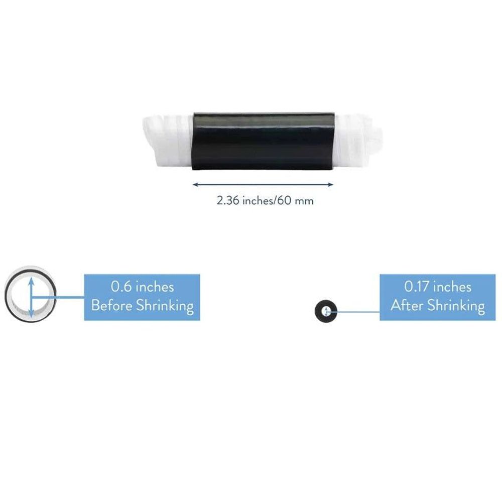 SDL-SMA-60 - Gamma Electronics SDL-SMA-60 Silicone Cold Shrink RPSMA Connections to LMR-195 or larger