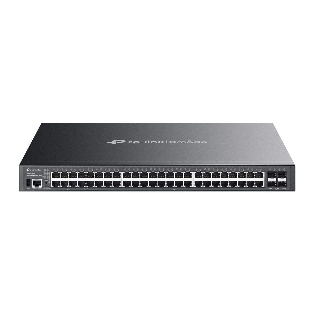 TP-Link Omada 48-Port Gigabit Stackable Lite L3 Managed PoE++ Switch with 4 10G Slots Default Title