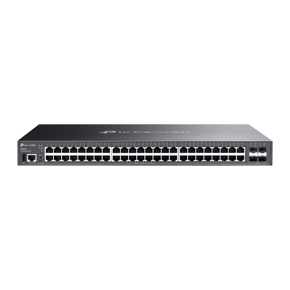 TP-Link Omada 48-Port Gigabit Stackable Lite L3 Managed Switch with 4 10G Slots Default Title
