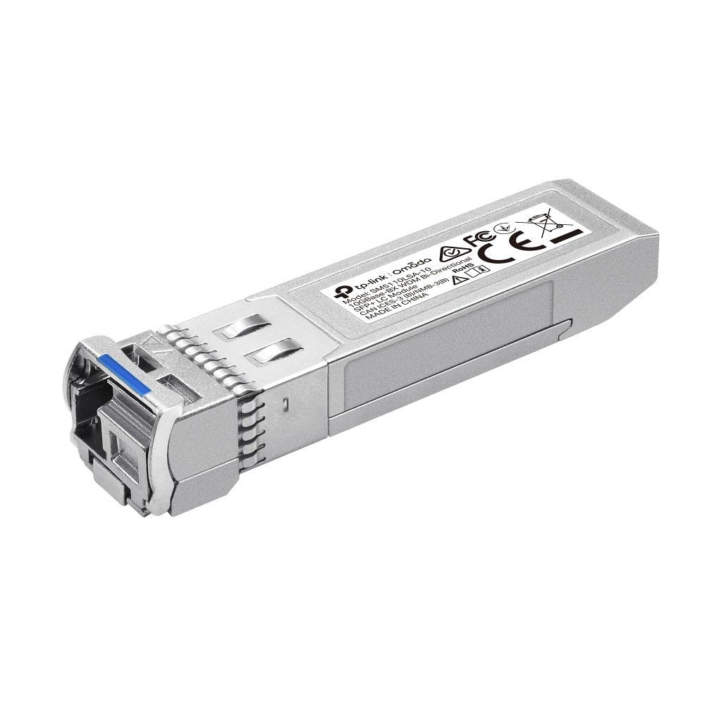 TP-Link SM5110LSA-10 Omada 10GBase-BX WDM Bi-Directional SFP+ LC Module Default Title