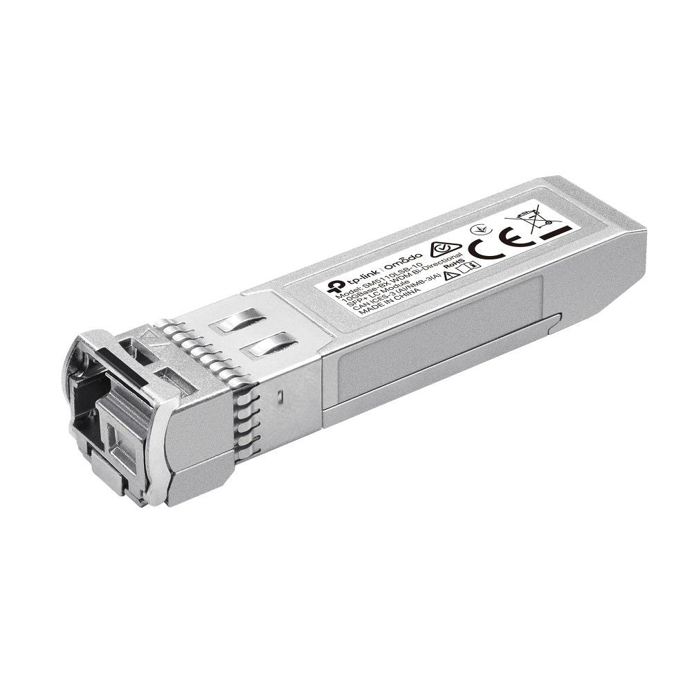 TP-Link SM5110LSB-10 Omada 10GBase-BX WDM Bi-Directional SFP+ LC Module Default Title