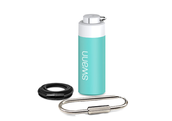 Swann ActiveResponse personal safety alarm in Aqua