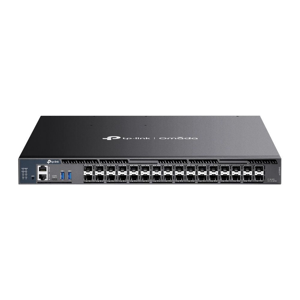 TP LINK SX6632YF Omada 26-Port 10G Stackable L3 Managed Aggregation Switch with 6 25G Slots Default Title