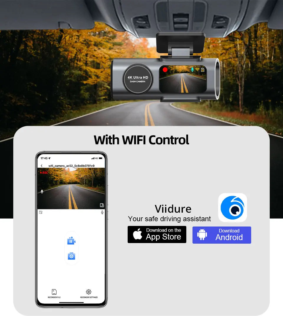 Acceo 4K UHD Dash Cam